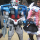 Illustration for article titled What Do You Say to a Man in a Gundam Mecha Suit?